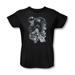 Batman - Womens Archenemies T-Shirt In Black