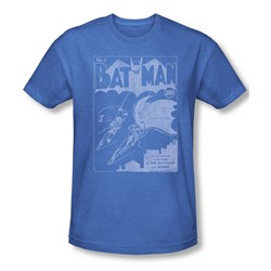 Batman - Mens Issue 1 Cover T-Shirt In Royal