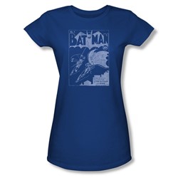 Batman - Womens Issue 1 Cover T-Shirt In Royal