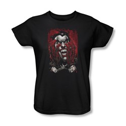 Batman - Womens Blood In Hands T-Shirt In Black