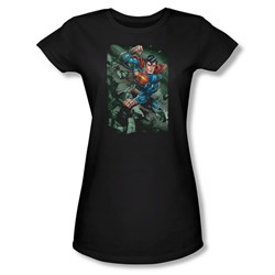 Superman - Womens Indestructible T-Shirt In Black