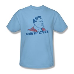 Superman - Mens The Man T-Shirt In Light Blue