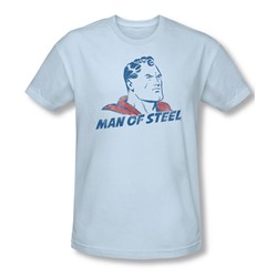 Superman - Mens The Man T-Shirt In Light Blue