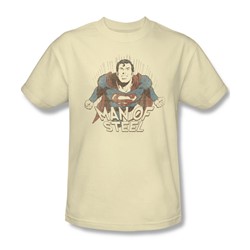 Superman - Mens Fly Away T-Shirt In Cream
