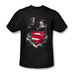 Superman - Mens Darkest Hour T-Shirt In Black