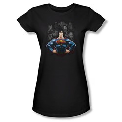 Superman - Womens Villains T-Shirt In Black