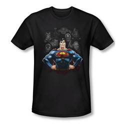 Superman - Mens Villains T-Shirt In Black