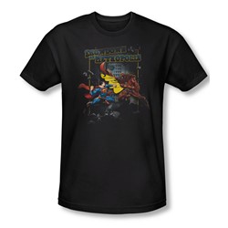 Superman - Mens Showdown T-Shirt In Black