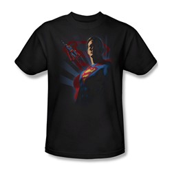Superman - Mens Super Deco T-Shirt In Black