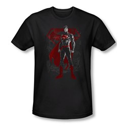 Superman - Mens Aftermath T-Shirt In Black