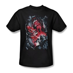 Superman - Mens Heat Blast T-Shirt In Black
