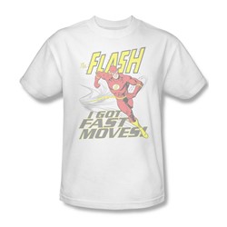 Dc Comics - Mens Fast Moves T-Shirt In White