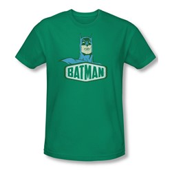 Dc Comics - Mens Batman Sign T-Shirt In Kelly Green
