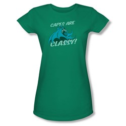Dc Comics - Womens Classy T-Shirt In Kelly Green