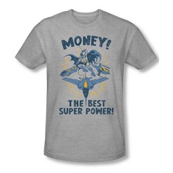 Dc Comics - Mens Money T-Shirt In Heather