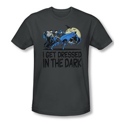 Dc Comics - Mens Get Dressed T-Shirt In Charcoal