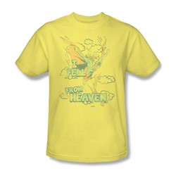 Dc Comics - Mens Heaven T-Shirt In Banana