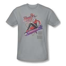 Dc Comics - Mens Harleys The Bomb T-Shirt In Silver