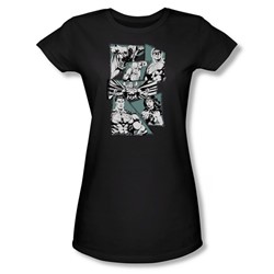 Justice League, The - Womens A Mighty League T-Shirt In Black