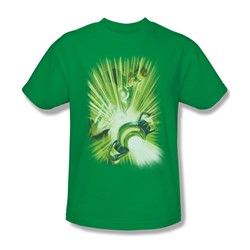 Green Lantern - Mens Lantern'S Light T-Shirt In Kelly Green