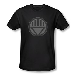 Green Lantern - Mens Black Symbol T-Shirt In Black