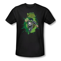 Green Lantern - Mens Rayner Cover T-Shirt In Black