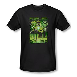 Green Lantern - Mens Fueled T-Shirt In Black