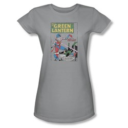Green Lantern - Womens Puppet Menace T-Shirt In Silver