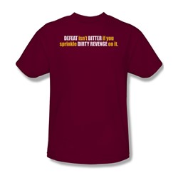 Dirty Revenge - Adult Cardinal S/S T-Shirt For Men