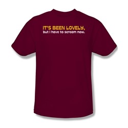 Its Been Lovely - Adult Cardinal S/S T-Shirt For Men