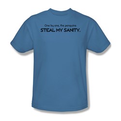 Steal My Sanity - Adult Carolina Blue S/S T-Shirt For Men