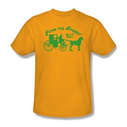 Pimp My Buggy - Adult Gold S/S T-Shirt For Men