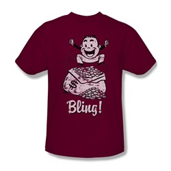 Bling 2 - Adult Cardinal S/S T-Shirt For Men