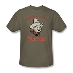 Redneck - Adult Safari Green S/S T-Shirt For Men