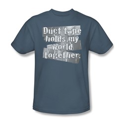 Duct Tape - Adult Slate S/S T-Shirt For Men