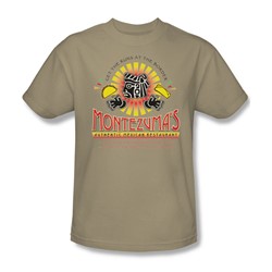 Montezuma'S - Adult Sand S/S T-Shirt For Men