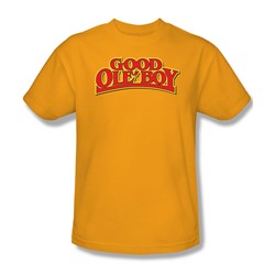 Good Ole Boy - Adult Gold S/S T-Shirt For Men