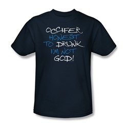 Occifer - Adult Navy S/S T-Shirt For Men