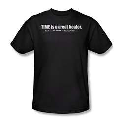 Great Healer - Adult Black S/S T-Shirt For Men