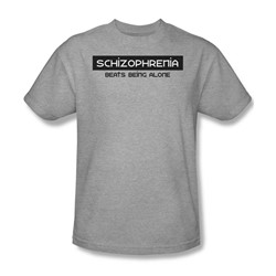 Schizophrenia - Adult Ath. Heather S/S T-Shirt For Men