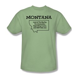 Montana - Adult Wasabi S/S T-Shirt For Men