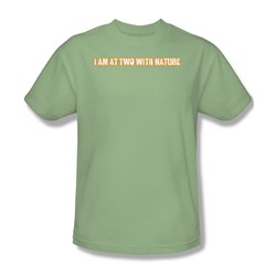 Two With Nature - Adult Wasabi S/S T-Shirt For Men