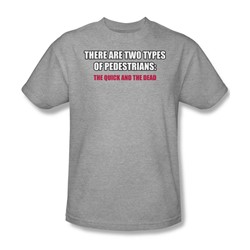 Pedestrians - Adult Heather S/S T-Shirt For Men