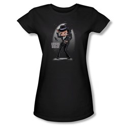 Betty Boop - Vegas Baby - Juniors Black S/S T-Shirt For Women