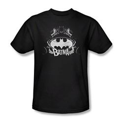 Batman - Grim & Gritty - Adult Black S/S T-Shirt For Men