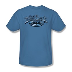 Batman - Dark Knight Blue Camo - Adult Carolina Blue S/S T-Shirt For Men