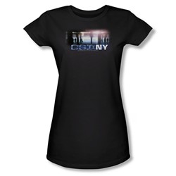 CSI - New York Subway - Junior Black S/S T-Shirt For Women