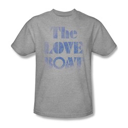 Love Boat - Distressed - Adult Athletic Heather S/S T-Shirt For Men