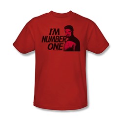 Star Trek - Im Number One - Adult Red S/S T-Shirt For Men