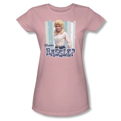 Beverly Hillbillies - Wanna Rassle? - Jr Pink Sheer T-Shirt For Women